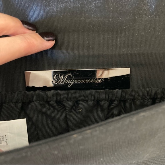 MNG by Mango crystal embellished clutch - Picture 8 of 12